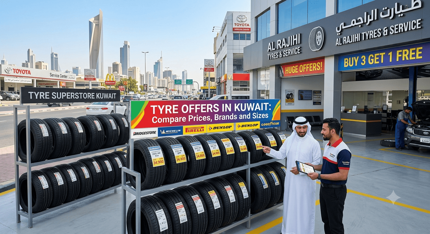 Tyre Offers in Kuwait: Compare Prices, Brands and Sizes